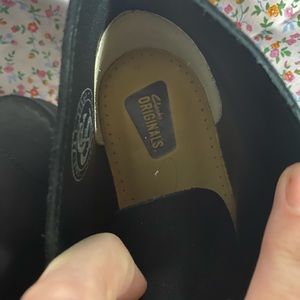 Clark’s Original Black Suede Boots